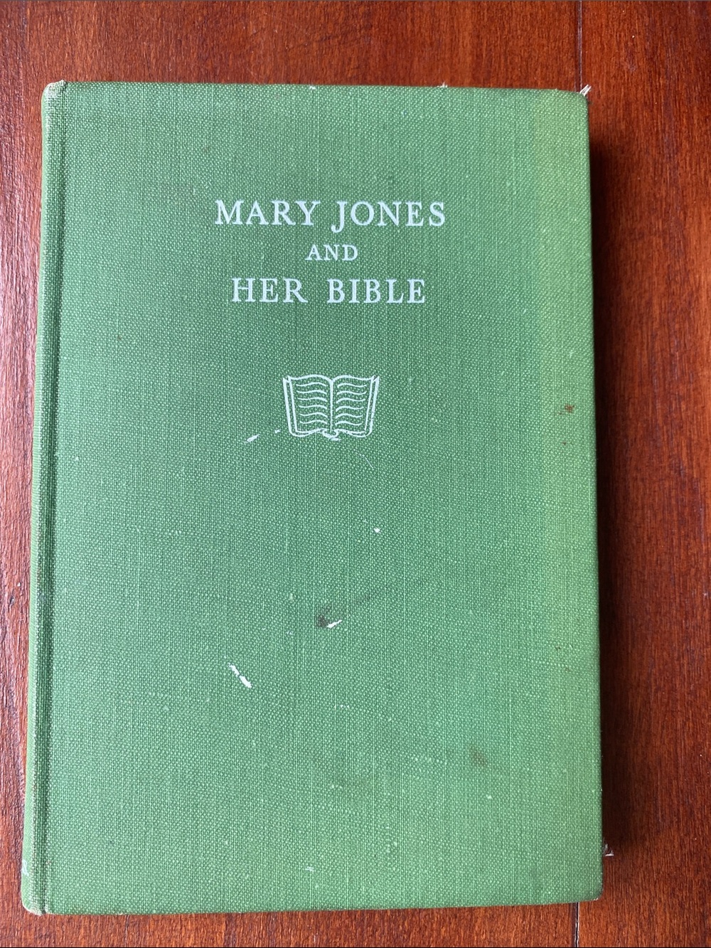 Mary Jones and her Bible 1949 Vintage Green Hardcover Christian Book Collectible